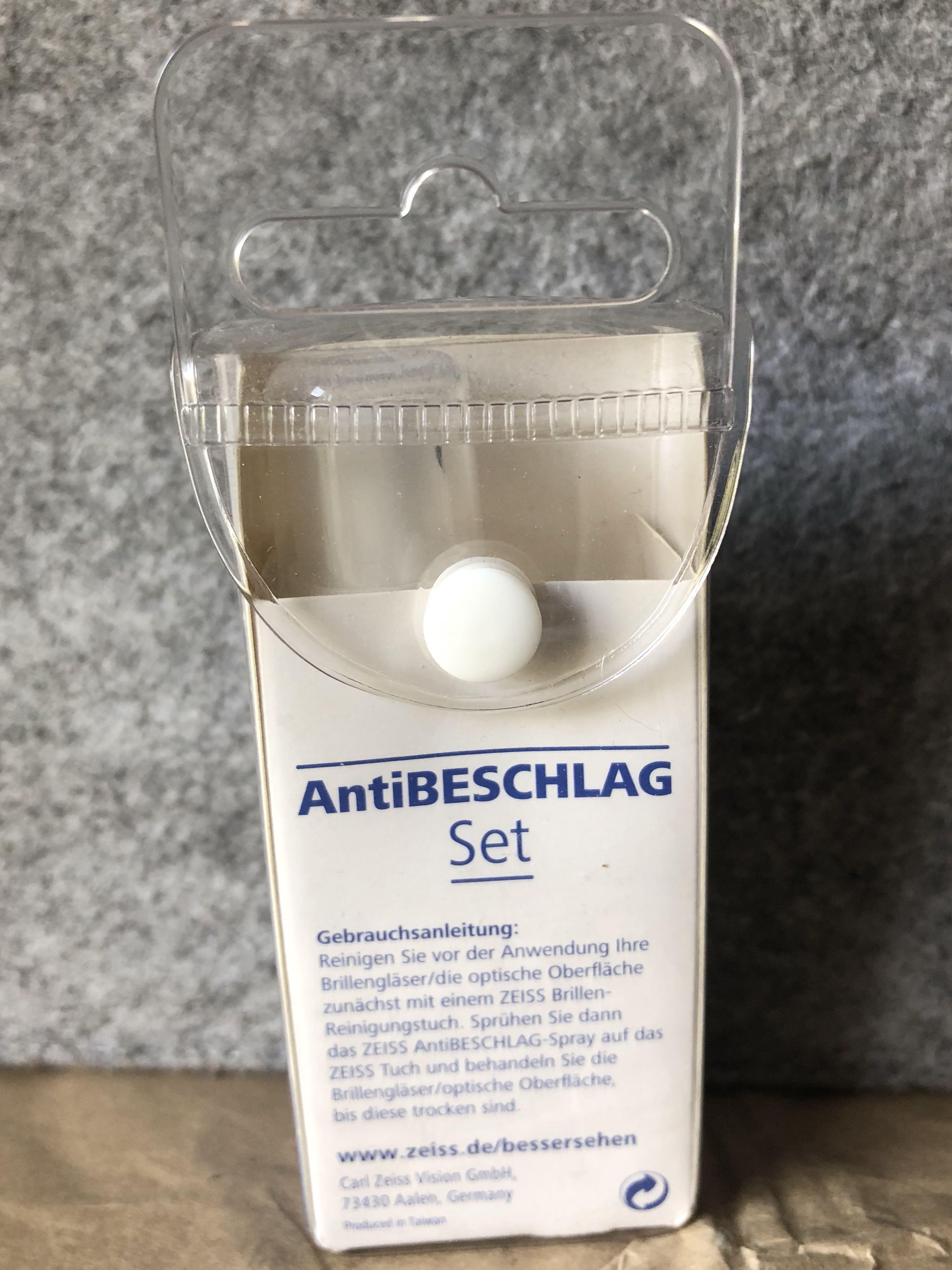 Zeiss AntiBeschlag-Spray 15ml + Brillenreinigungstuch