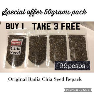 Badia Chia Seed Buy 1 Get 3 FREE