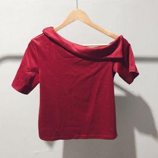 Maroon blouse