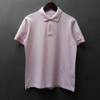 Polo Shirt Uniqlo Pink Muda Size M