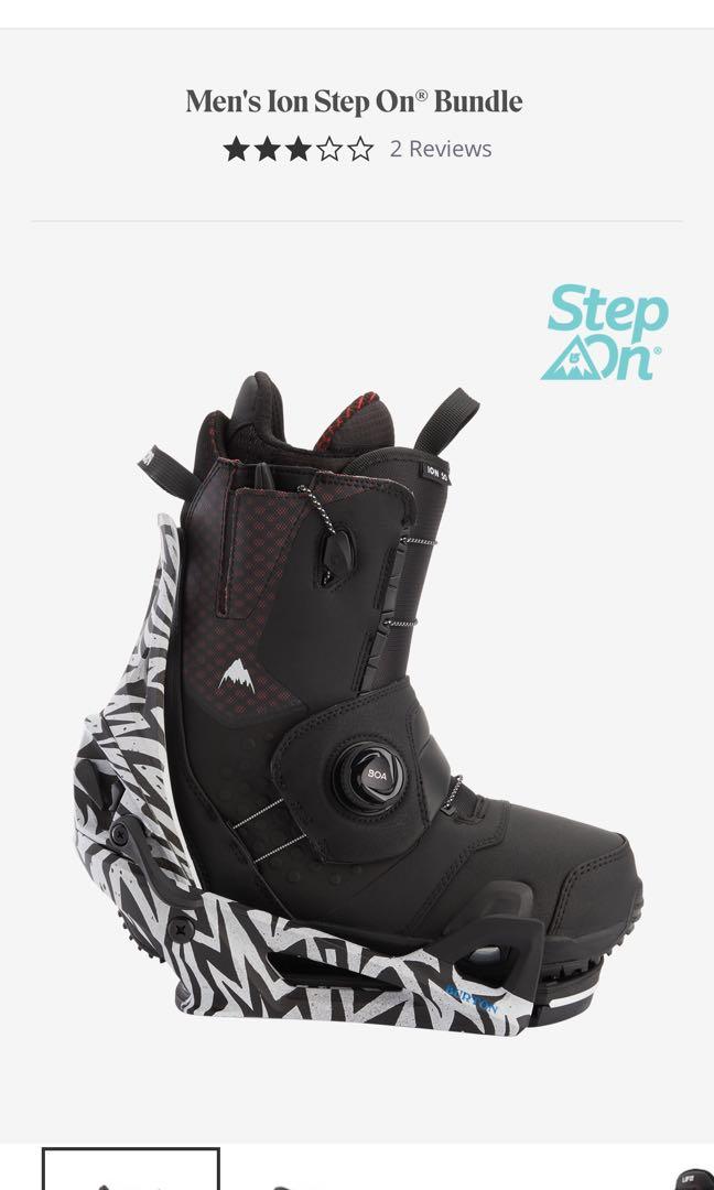 Burton ion step on bundle Clearance