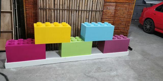 Lego like Brick Bench or Furniture