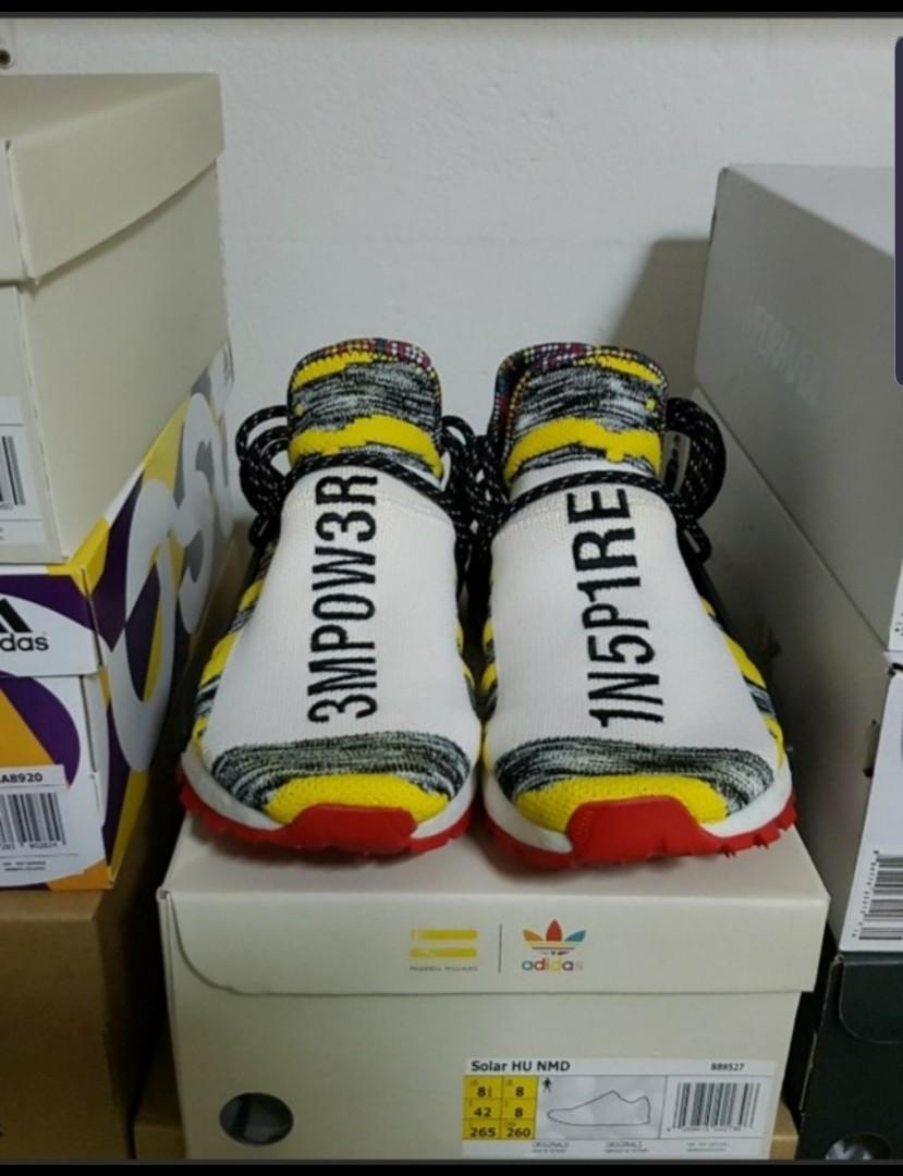 Adidas x Pharrell Williams Solar HU NMD Men s Fashion Footwear