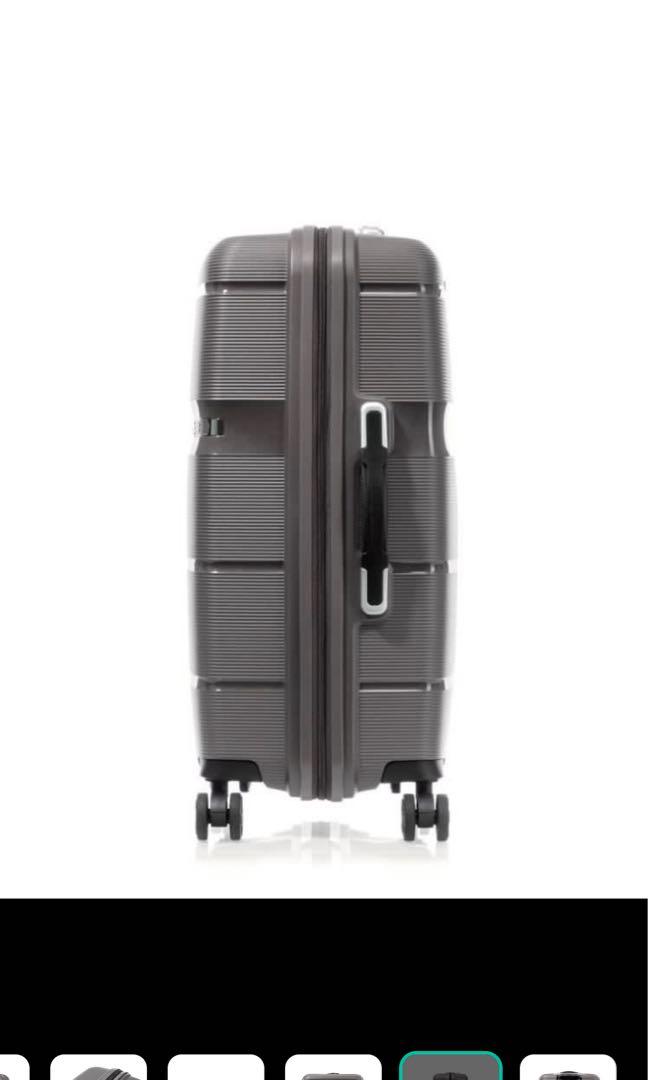 American Tourister Luggage 24 inch, Grey, 4 Wheels, Travel, Travel