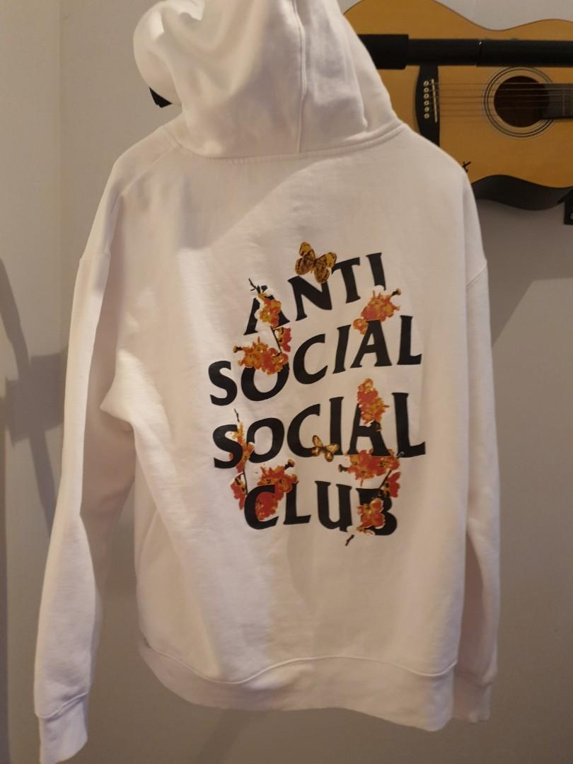 Anti Social Social Club Kkoch Hoodie White