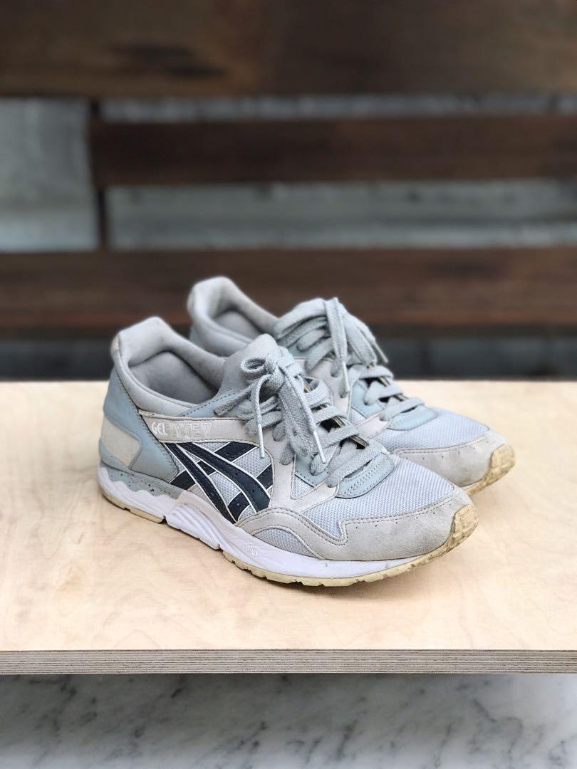 Asics gel lyte v dark blue light grey store