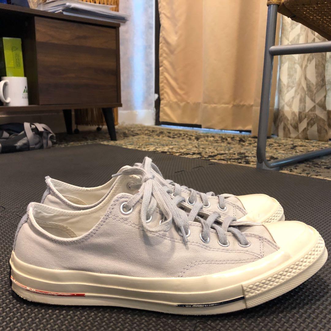 light grey chuck taylors