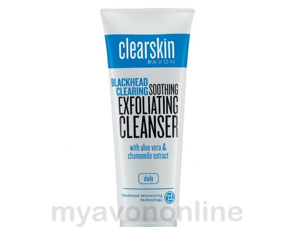 clearskin blackhead clearing soothing exfoliating cleanser