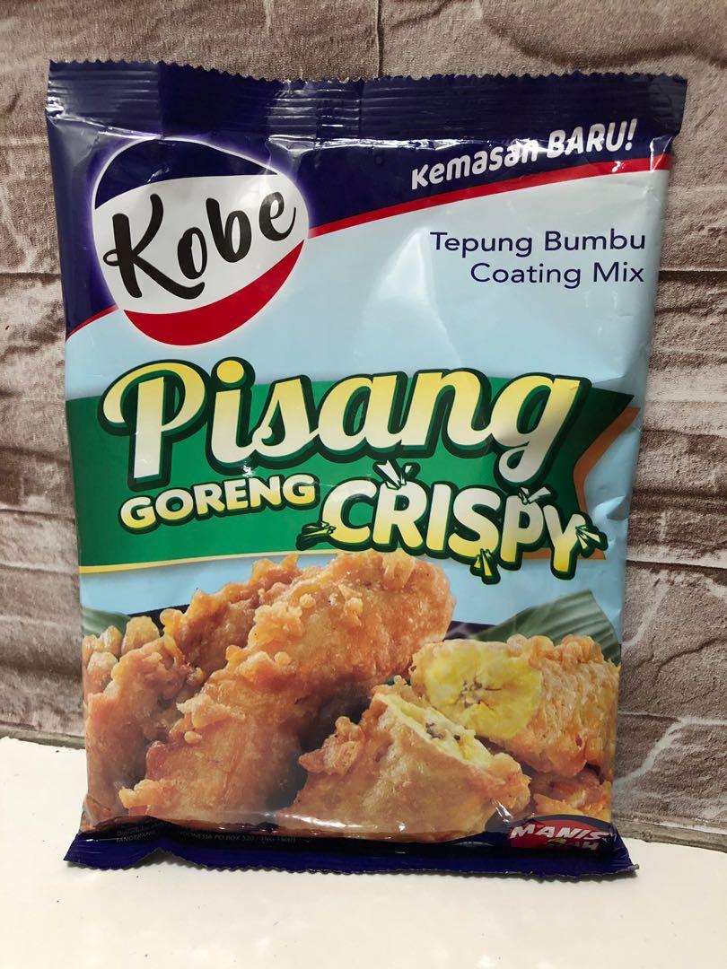 Banana Fritter Mix Tepung Pisang Goreng By Kobe Food Drinks Packaged Instant Food On Carousell