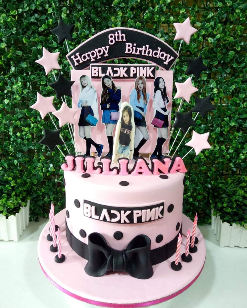 Gâteau kpop Blackpink
