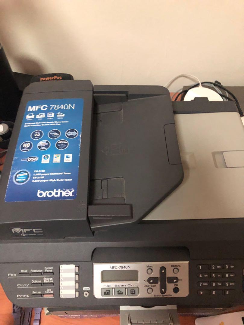 Brother Printer MFC7840N, Computers & Tech, Printers, Scanners