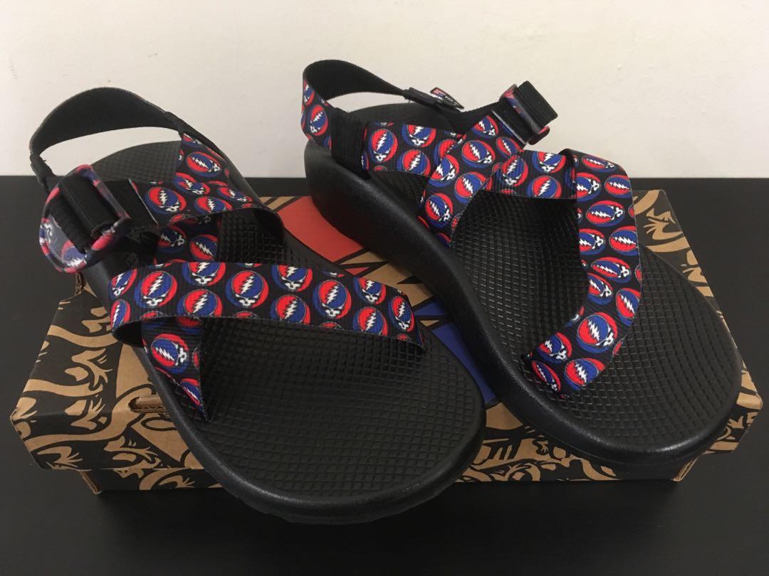 chaco x grateful dead Men s Fashion Footwear Flipflops and
