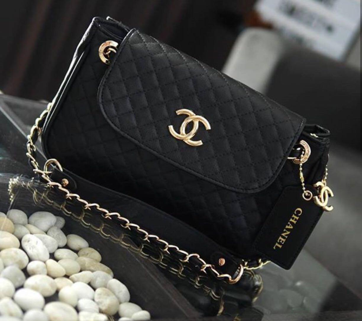 Chanel VIP 2-way leather sling bag  Bags, Leather sling bag, Sling bag