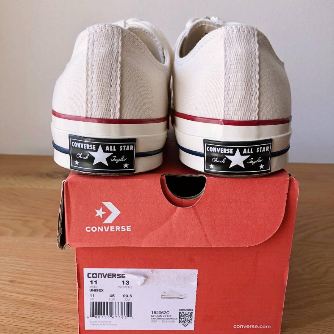 converse 70 parchment low