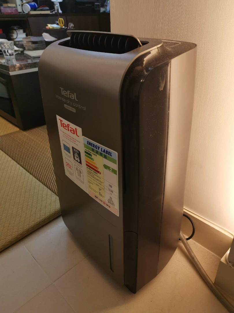 Dehumidifier Tefal 25 litre 除濕機, 家庭電器, 空氣清新機及抽濕機 Carousell