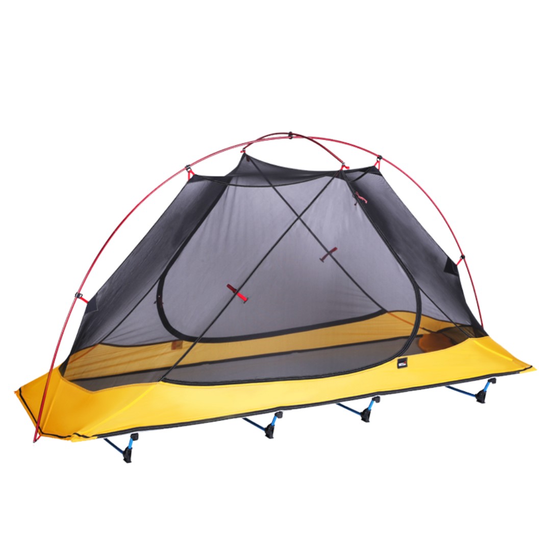 Desert Walker Ultralight off ground tent 2.6kg Yellow for sale Sports Equipment Hiking Camping on Carousell