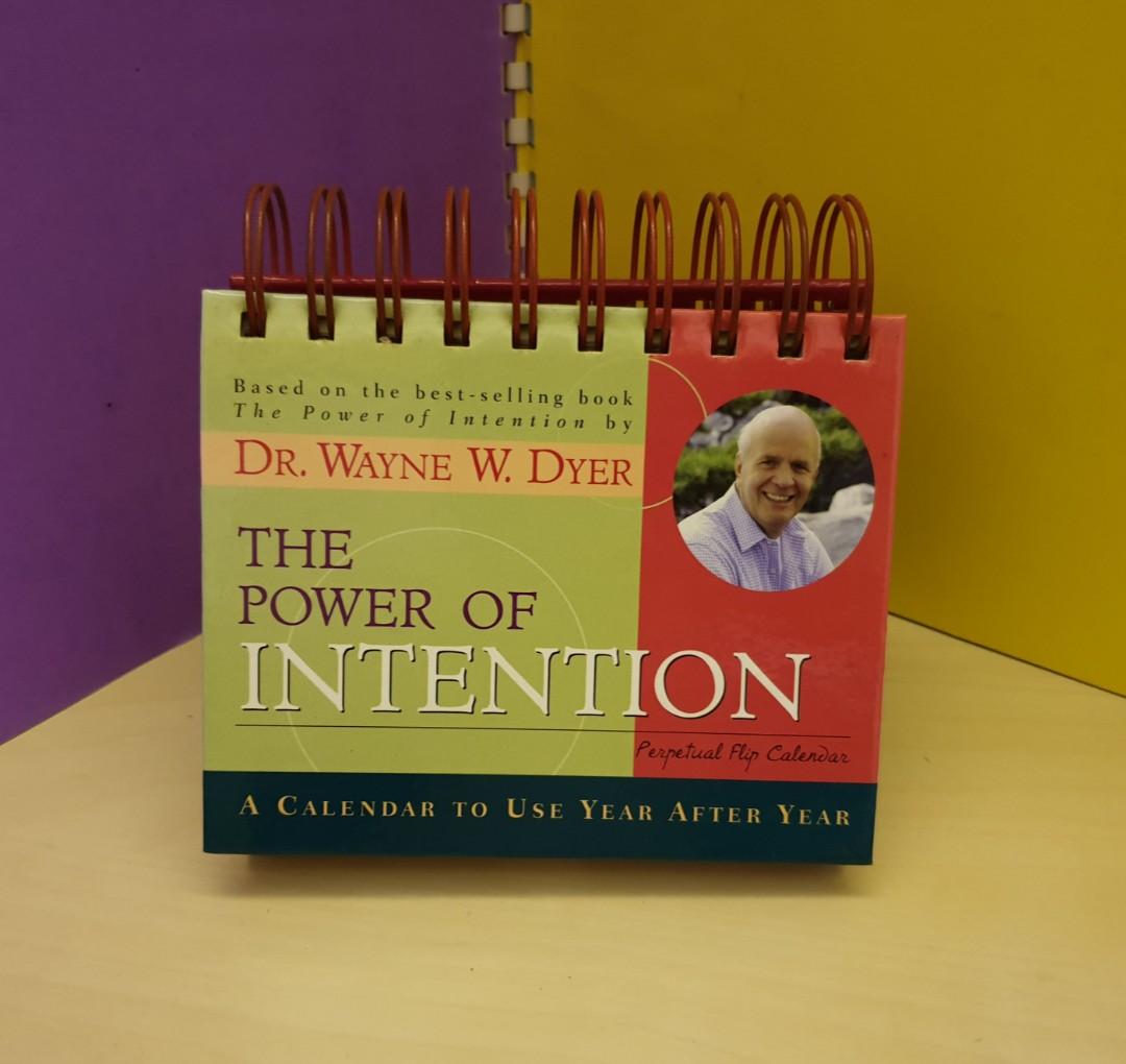 Dr Wayne W Dyer The Power Of Intention Perpetual Flip