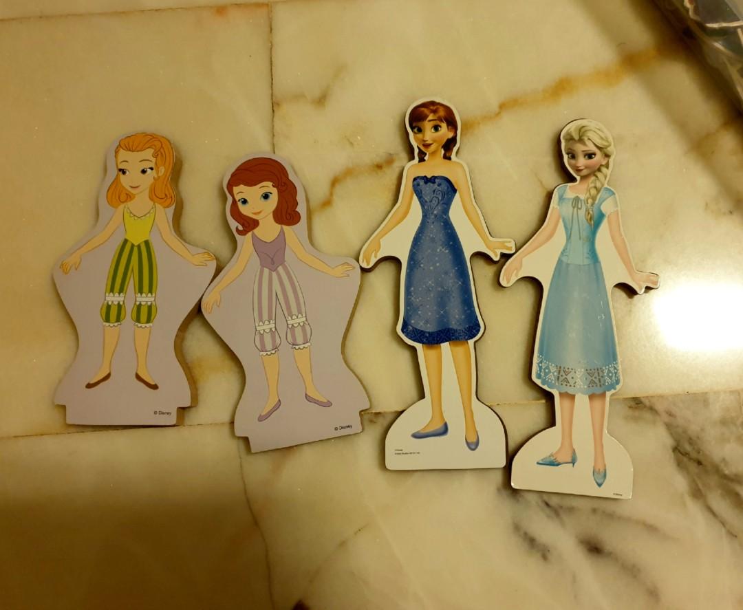 Elsa magnetic dress up doll sales