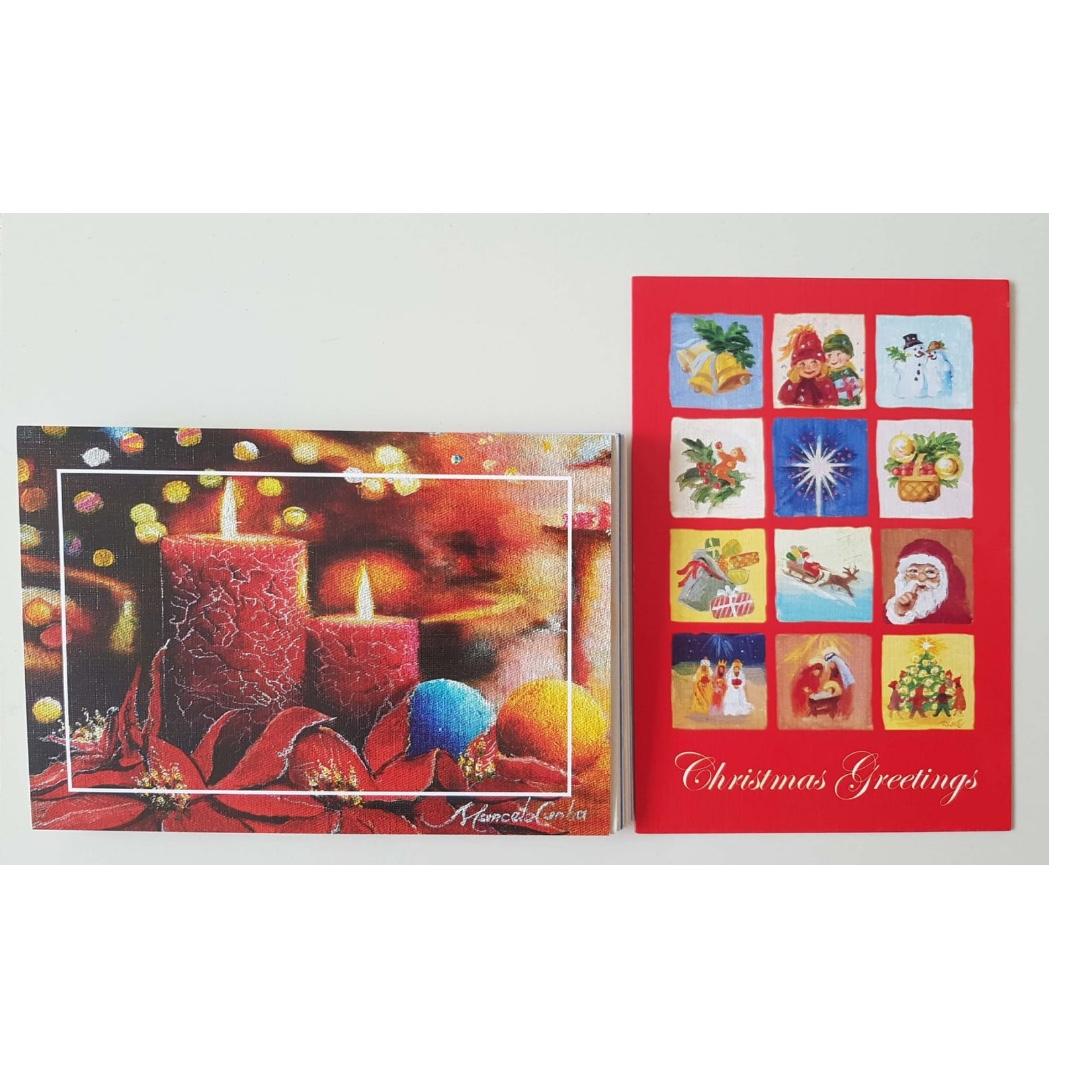 Free Greeting Cards By Mouth And Foot Paint Artists Design