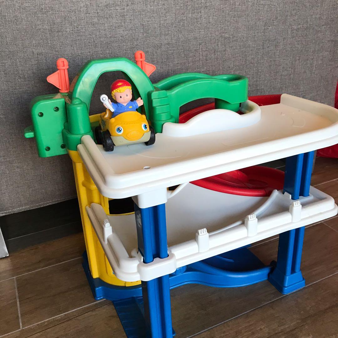 Fisher price ramps around garage clearance