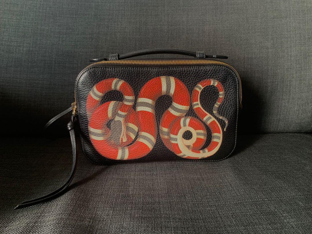 Gucci merveilles snake print bag store