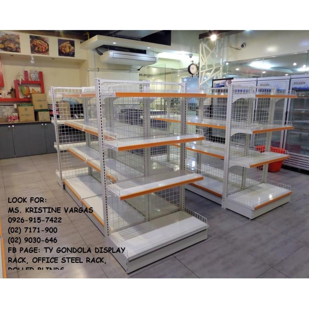 High quality gondola grocery rack convenience store display rack