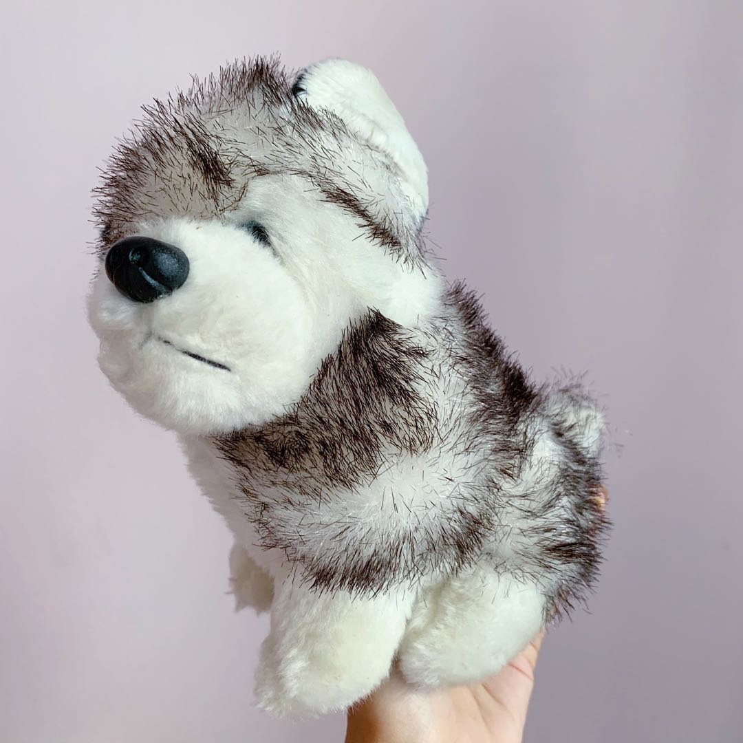 Husky Dog Plush Doll Toy main image 0