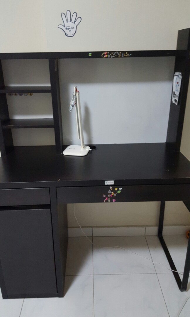 Ikea Desk With Whiteboard Furniture Others On Carousell