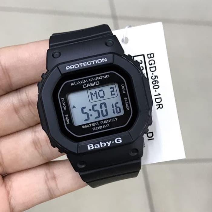 Jam Tangan Wanita Baby-G BGD-560 Full Black Original BM, Fesyen Pria, Jam  Tangan di Carousell