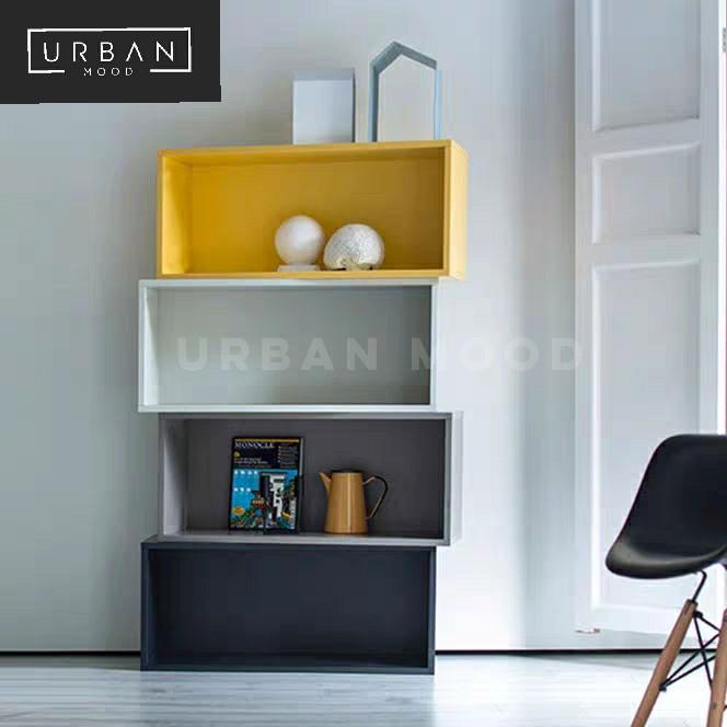 KOKO Stackable Display Shelf (Category: Shelves, Cabinets & Racks) located in Singapore. Submitted by urbanist (Listing ID 266045713, Image 1). Description: Click the link to direct to our website: https://urbanmood.sg/products/koko-stackable-display-shelf?_pos=1&_sid=110b5011c&_ss=r Go wild with your imagination on this one. Our Koko stackable shelving units are highly versatile and can be stacked high as a library, low as a room divider, or eve
