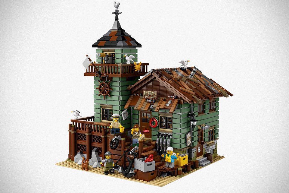 lego old fishing store price