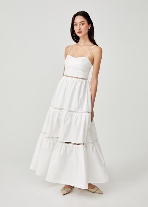 Lenora bustier maxi dress clearance