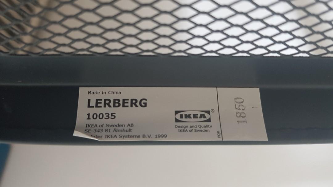 lerberg 10035 ikea LERBERG Shelf unit - dark grey, Furniture & Home ...