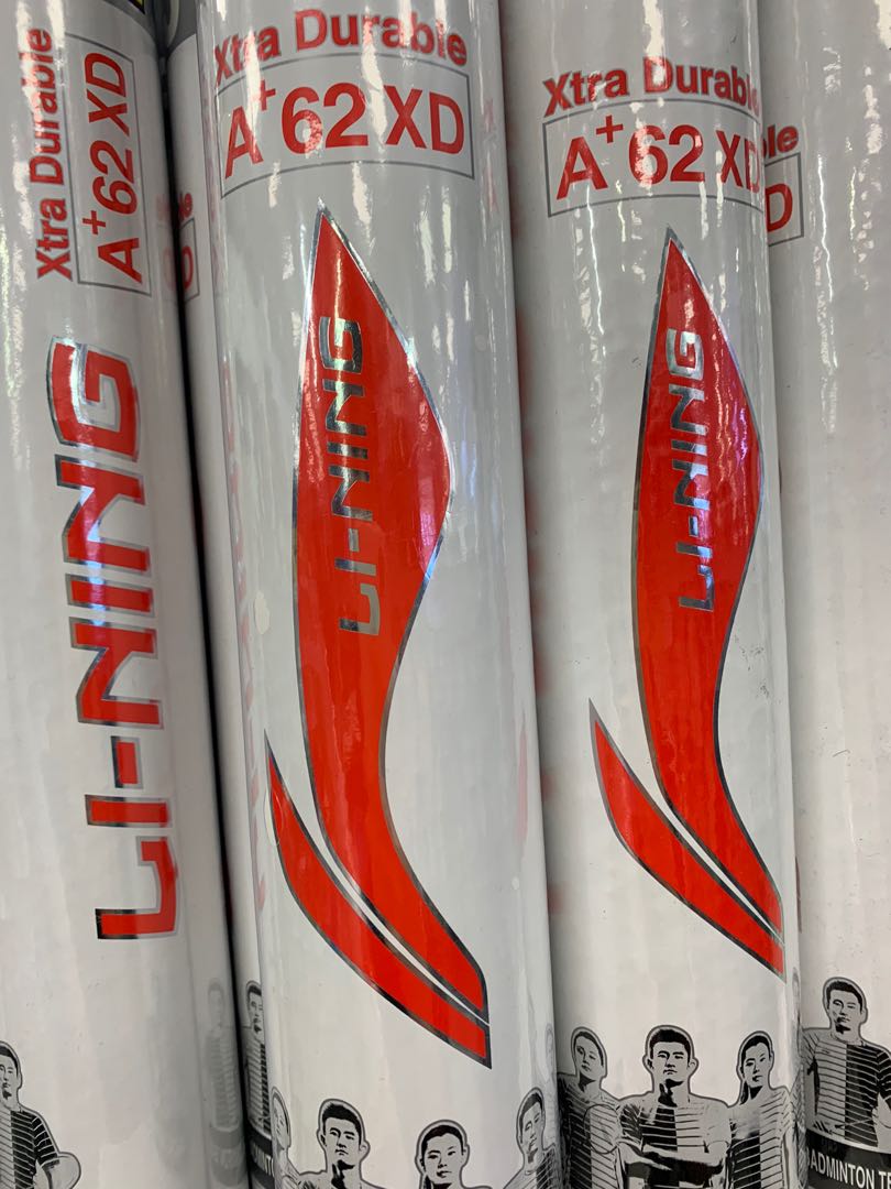 LiNing Badminton Shuttlecock A+62, Sports Equipment, Sports & Games