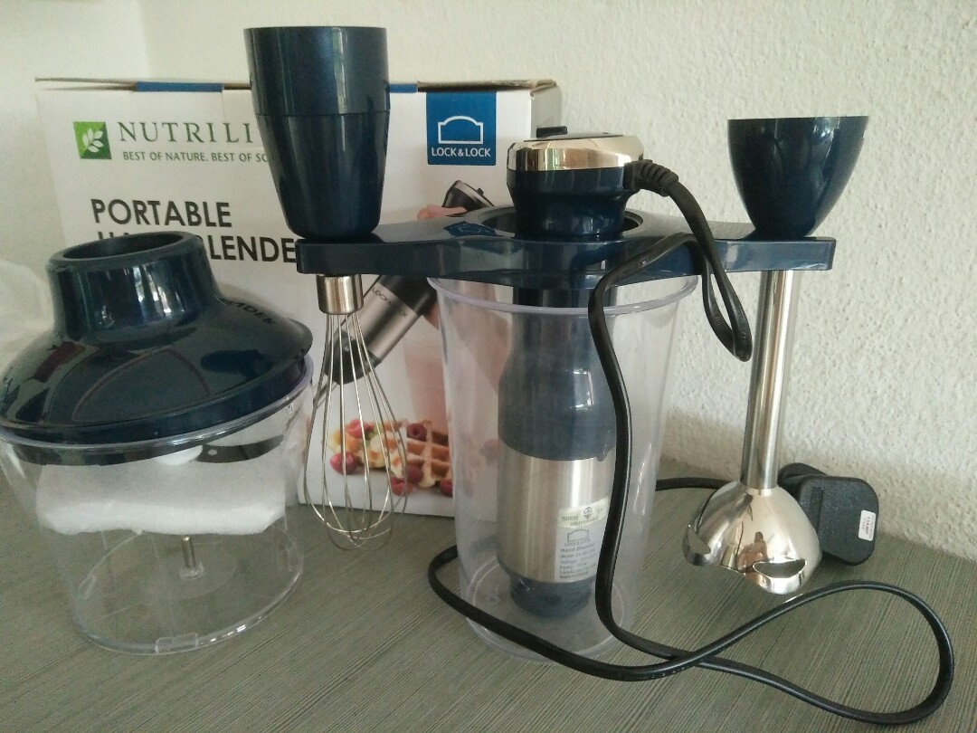 Lock&Lock Portable Hand Blender, TV & Home Appliances, Kitchen