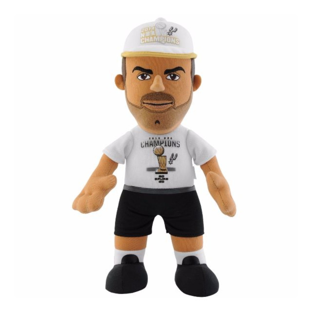 NBA San Antonio Spurs Tony Parker Champions Basketball Plush Figure  Collectible Toy, 10-Inch, Sports Equipment, Sports & Games, Water Sports on  Carousell