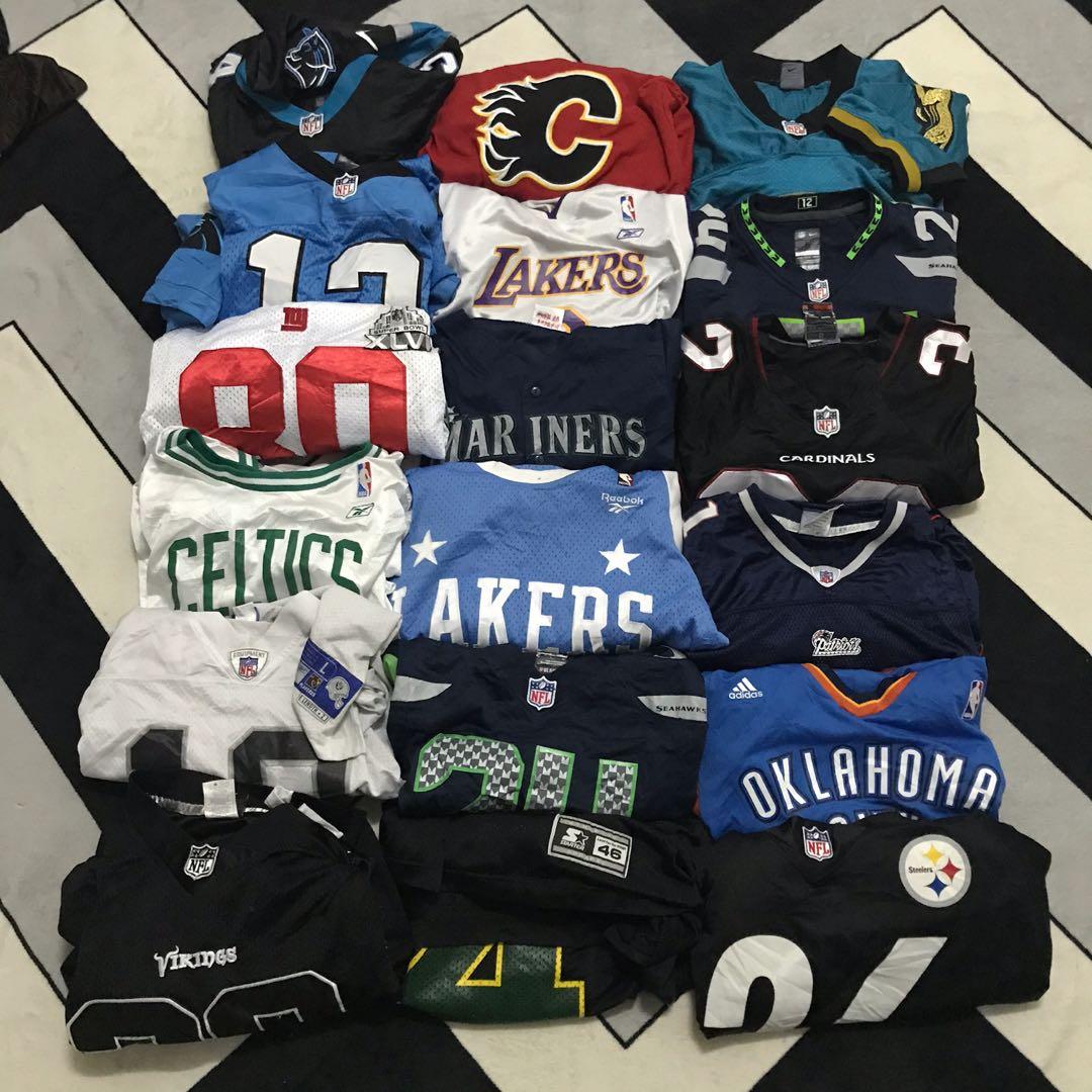 NFL NBA MLB NHL Jersey, Men's Fashion, Tops & Sets, Tshirts & Polo