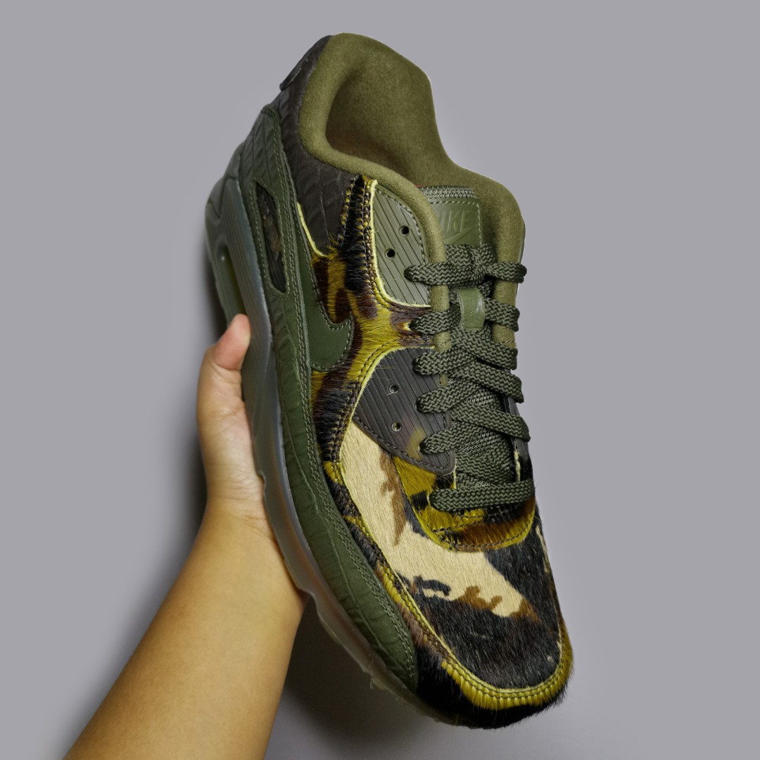 Nike camo croc best sale