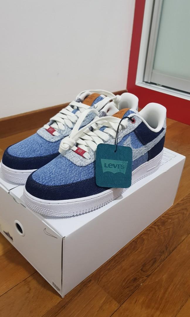 Nike X Levi's Air Force 1 Low 'Nike By You', Men's Fashion, Footwear,  Sneakers on Carousell