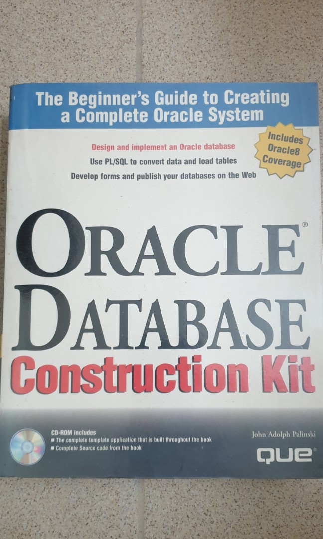 Oracle Database Construction Kit, Computers & Tech, Office & Business ...