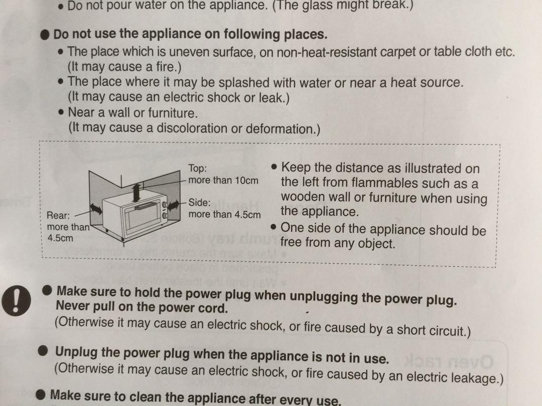 Panasonic Toaster Oven model NTGT1, TV & Home Appliances, Kitchen Appliances, Ovens & Toasters