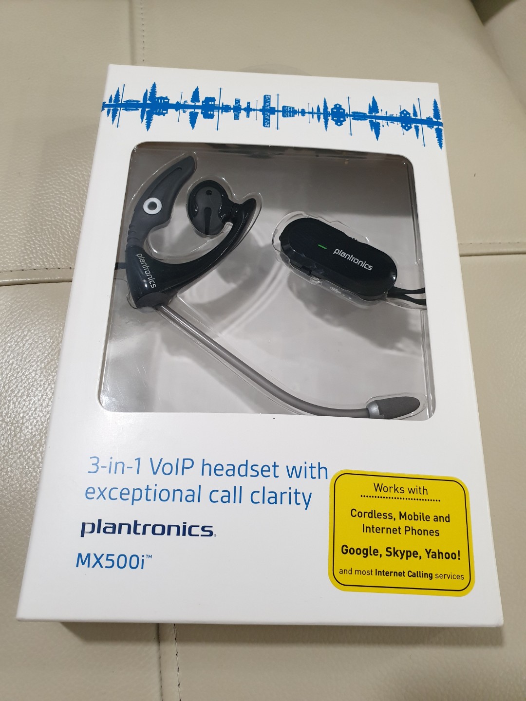 Plantronics MX500i 3-in-1 VoIP headset 