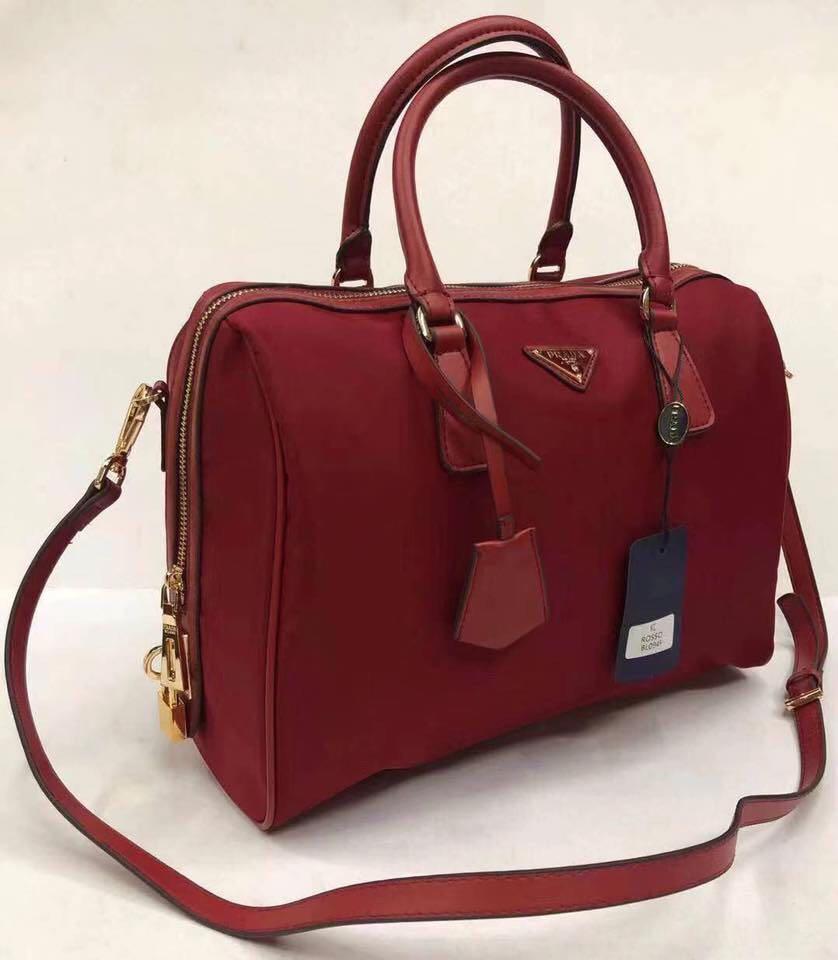Prada Sling Bag (Category: Cross-body Bags) located in Taguig. Submitted by poshcity (Listing ID 266102345, Image 2). Description: 💡PLEASE MAKE READING A HABIT! Stated down below all the informations/details about the item. Shop at your own risk. -- All items are PRE-ORDER. 💸PoshCity: FREE SHIPPING FOR 1,000 AND ABOVE (MM Areas) - ☑ Type/Selling: Prada Sling Bag (1) 10 ☑ Available color/s are posted above | ☑️ Quality: Highend quality ☑ Actual 