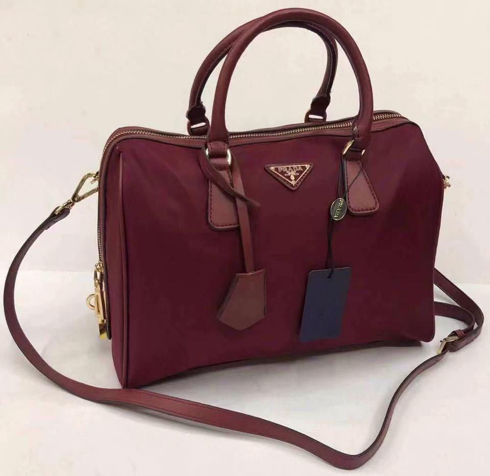 Prada Sling Bag (Category: Cross-body Bags) located in Taguig. Submitted by poshcity (Listing ID 266102345, Image 1). Description: 💡PLEASE MAKE READING A HABIT! Stated down below all the informations/details about the item. Shop at your own risk. -- All items are PRE-ORDER. 💸PoshCity: FREE SHIPPING FOR 1,000 AND ABOVE (MM Areas) - ☑ Type/Selling: Prada Sling Bag (1) 10 ☑ Available color/s are posted above | ☑️ Quality: Highend quality ☑ Actual 
