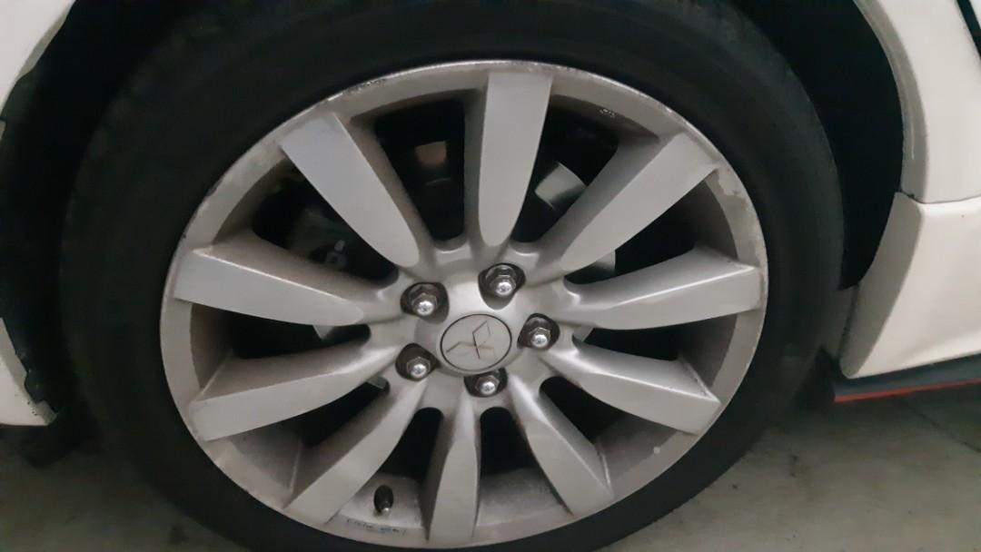 Rim lancer gt size, Auto Accessories on Carousell