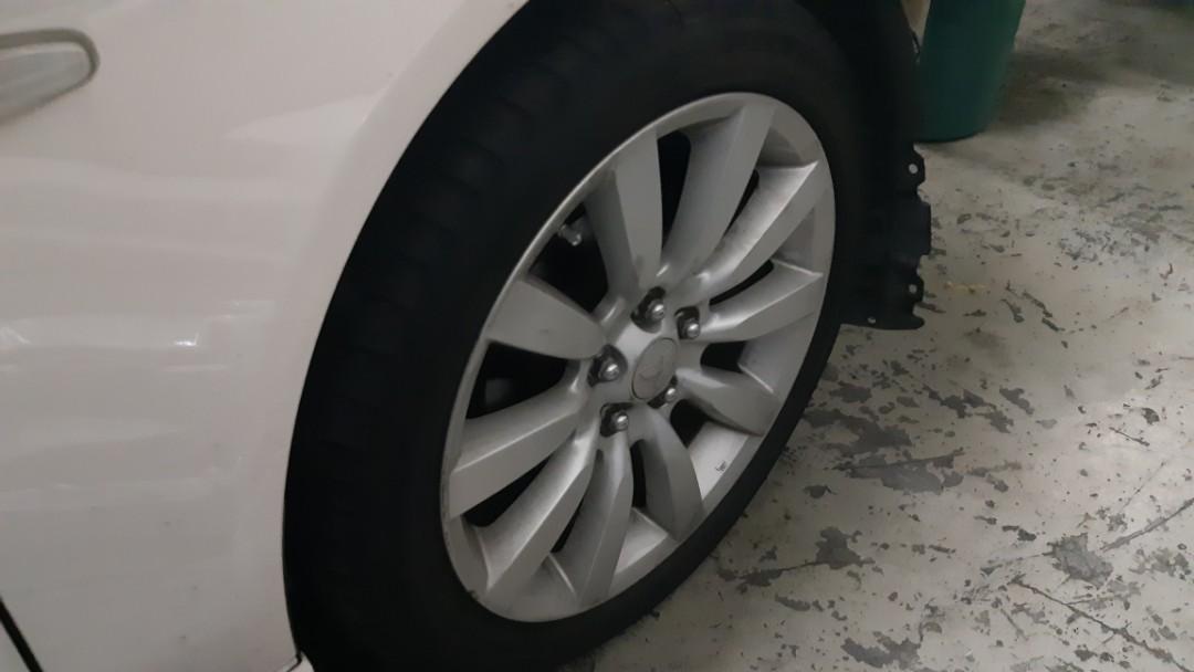 Rim lancer gt size, Auto Accessories on Carousell