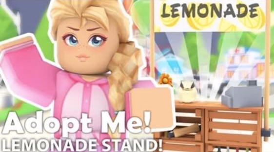 how to get lemonade stand for free roblox adopt me lemonade update