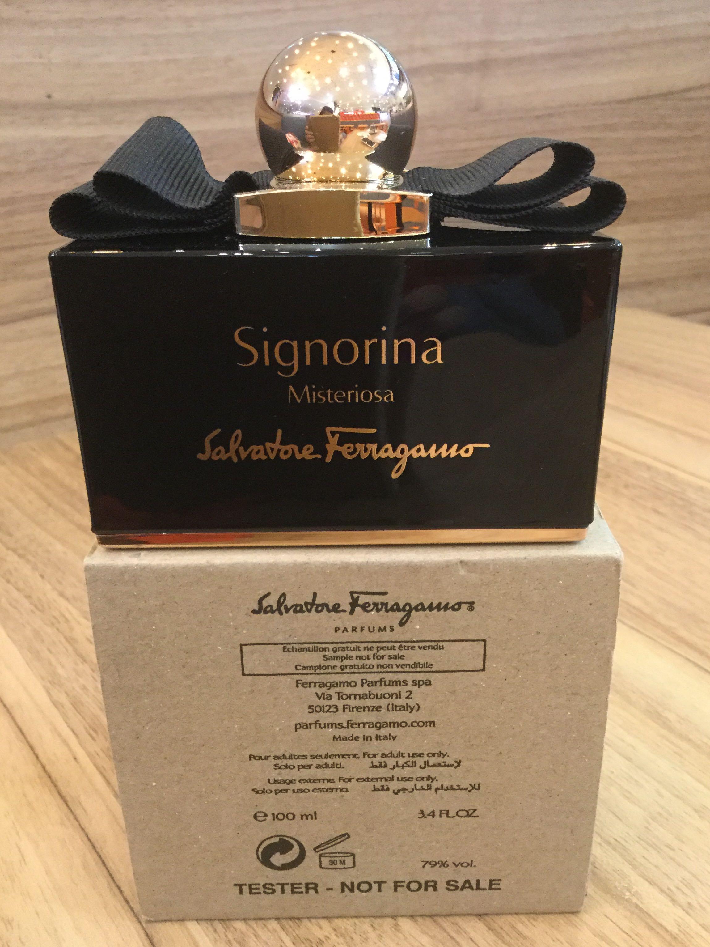 signorina misteriosa notes