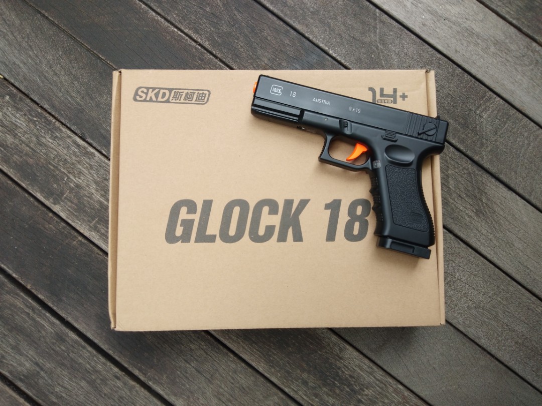 SKD Glock18 Gel blaster, Hobbies & Toys, Toys & Games on Carousell