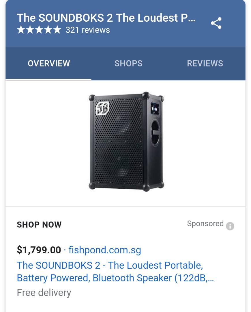 The soundboks 2 the loudest portable sales
